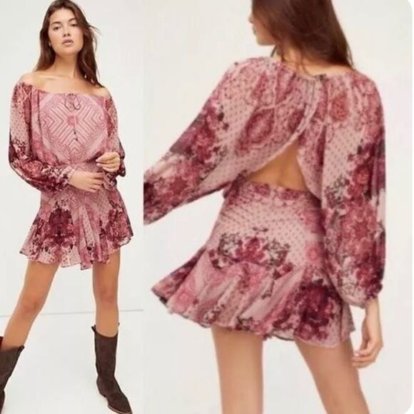 Free People Dresses & Skirts - NWT People Seven Wonders mini dress size M